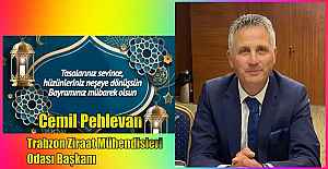 Ziraat Mühendisleri Odası Başkanı Cemil Pehlevan