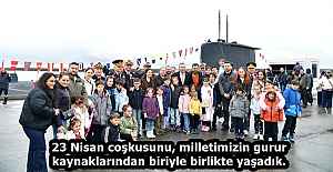 23 Nisan coşkusunu, milletimizin gurur kaynaklarından biriyle birlikte yaşadık.