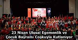 23 Nisan Ulusal Egemenlik ve Çocuk Bayramı Coşkuyla Kutlanıyor