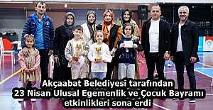 Akçaabat Belediyesi tarafından 23 Nisan Ulusal Egemenlik ve Çocuk Bayramı etkinliklerisona erdi