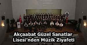 Akçaabat Güzel Sanatlar Lisesi’nden Müzik Ziyafeti