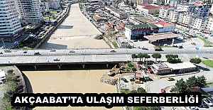 AKÇAABAT’TA ULAŞIM SEFERBERLİĞİ