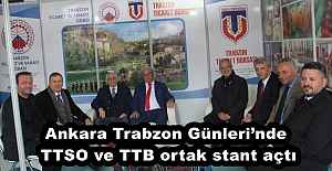 Ankara Trabzon Günleri’nde TTSO ve TTB ortak stant açtı