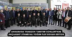 ANKARA’DA TRABZON TANITIM GÜNLERİ’NDE AKÇAABAT STANDINA YOĞUN İLGİ DEVAM EDİYOR