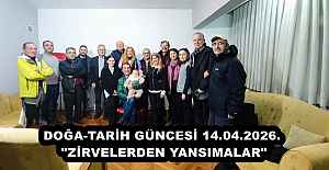 DOĞA-TARİH GÜNCESİ 14.04.2026. "ZİRVELERDEN YANSIMALAR"