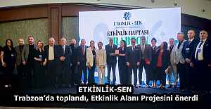 ETKİNLİK-SEN Trabzonda toplandı,...
