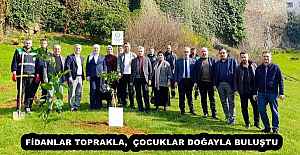 FİDANLAR TOPRAKLA,  ÇOCUKLAR DOĞAYLA BULUŞTU