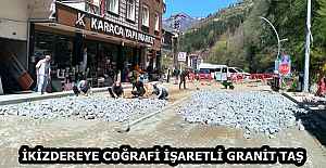 İKİZDEREYE COĞRAFİ İŞARETLİ GRANİT TAŞ