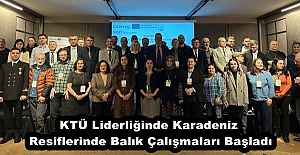 KTÜ Liderliğinde Karadeniz Resiflerinde Balık Çalışmaları Başladı