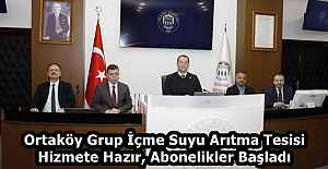 Ortaköy Grup İçme Suyu Arıtma Tesisi...