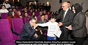 Otizm Farkındalık Günü’nde Başkan Genç’ten anlamlı mesaj “FARKINDALIK BİR GÜN DEĞİL, HAYAT BOYU SÜRMELİ”