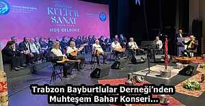 Trabzon Bayburtlular Derneğinden...