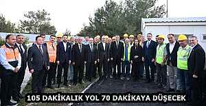 105 DAKİKALIK YOL 70 DAKİKAYA DÜŞECEK