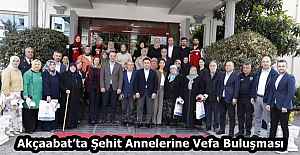 Akçaabat’ta Şehit Annelerine Vefa Buluşması