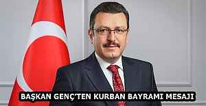 BAŞKAN GENÇ’TEN KURBAN BAYRAMI MESAJI