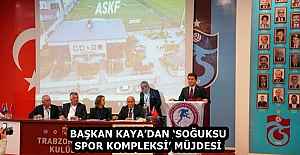 BAŞKAN KAYA’DAN ‘SOĞUKSU SPOR KOMPLEKSİ’ MÜJDESİ