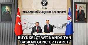 BÜYÜKELÇİ WİJNANDS’TAN BAŞKAN GENÇ'E ZİYARET