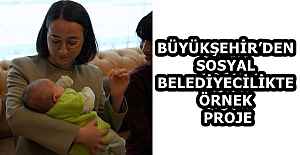 BÜYÜKŞEHİR’DEN SOSYAL BELEDİYECİLİKTE ÖRNEK PROJE