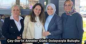 Çay-Der’in Anneler Günü Dolayısıyla Buluştu 