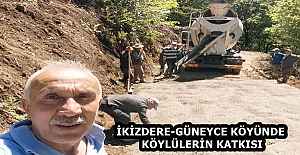 İKİZDERE-GÜNEYCE KÖYÜNDE KÖYLÜLERİN...