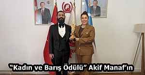 “Kadın ve Barış Ödülü” Akif Manaf’ın