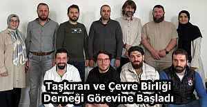 Taşkıran ve Çevre Birliği Derneği Görevine Başladı