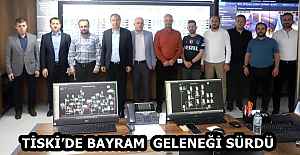 TİSKİDE BAYRAM  GELENEĞİ SÜRDÜ