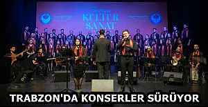 TRABZON#039;DA KONSERLER SÜRÜYOR