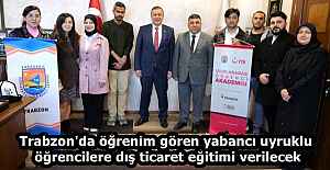 Trabzon#039;da öğrenim gören yabancı...