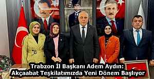 Trabzon İl Başkanı Adem Aydın:...