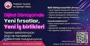 TTSO Dijital Dönüşümde Yeni Fırsatlar Yeni İş birlikleri konulu yazılım sektöründeki firmalarımızı diğer sektör paydaşlarına yönelik etkinliği