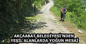 AKÇAABAT BELEDİYESİNDEN YEŞİL...