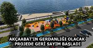 AKÇAABATIN GERDANLIĞI OLACAK PROJEDE...