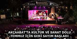 AKÇAABATTA KÜLTÜR VE SANAT DOLU...