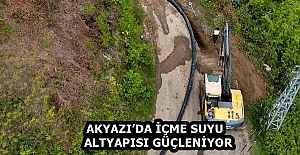 AKYAZIDA İÇME SUYU   ALTYAPISI...