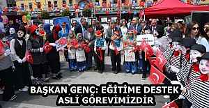 BAŞKAN GENÇ: EĞİTİME DESTEK ASLİ GÖREVİMİZDİR