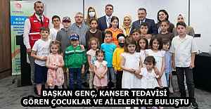 BAŞKAN GENÇ, KANSER TEDAVİSİ GÖREN...