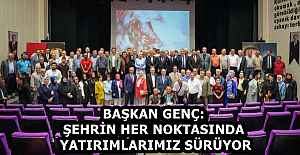 BAŞKAN GENÇ: ŞEHRİN HER NOKTASINDA YATIRIMLARIMIZ SÜRÜYOR