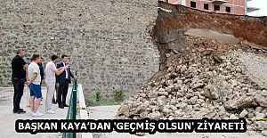 BAŞKAN KAYA’DAN 'GEÇMİŞ OLSUN' ZİYARETİ
