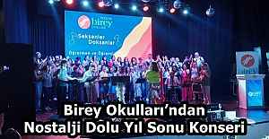 Birey Okulları’ndan Nostalji Dolu Yıl Sonu Konseri