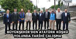 BÜYÜKŞEHİR#039;DEN ATATÜRK KÖŞKÜ...