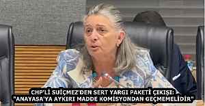 CHP'Lİ SUİÇMEZ'DEN SERT YARGI PAKETİ ÇIKIŞI: "ANAYASA'YA AYKIRI MADDE KOMİSYONDAN GEÇMEMELİDİR"