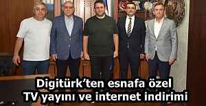 Digitürkten esnafa özel TV yayını...