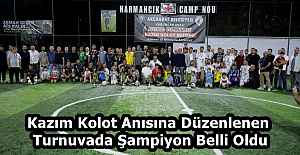 Kazım Kolot Anısına Düzenlenen Turnuvada Şampiyon Belli Oldu