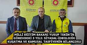 MİLLÎ EĞİTİM BAKANI YUSUF TEKİN’İN GÖREVDEKİ 3 YILI: SİYASAL-İDEOLOJİK KUŞATMA VE KAMUSAL TASFİYENİN BİLANÇOSU
