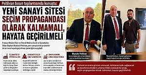 PEHLİVAN: YENİ SANAYİ SİTESİ...