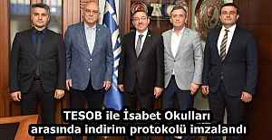 TESOB ile İsabet Okulları arasında indirim protokolü imzalandı