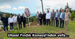 Ulusal Fındık Konseyi’nden vefa…