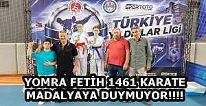YOMRA FETİH 1461 KARATE MADALYAYA DUYMUYOR!!!!
