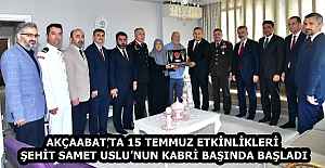 AKÇAABATTA 15 TEMMUZ ETKİNLİKLERİ...